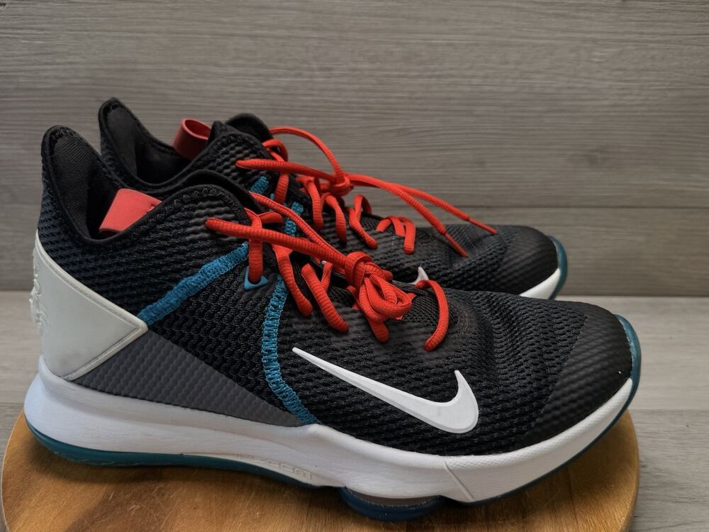 Nike LeBron Witness IV 4 Black Chile Red Basketball Shoes BV7427 Men’s. 11